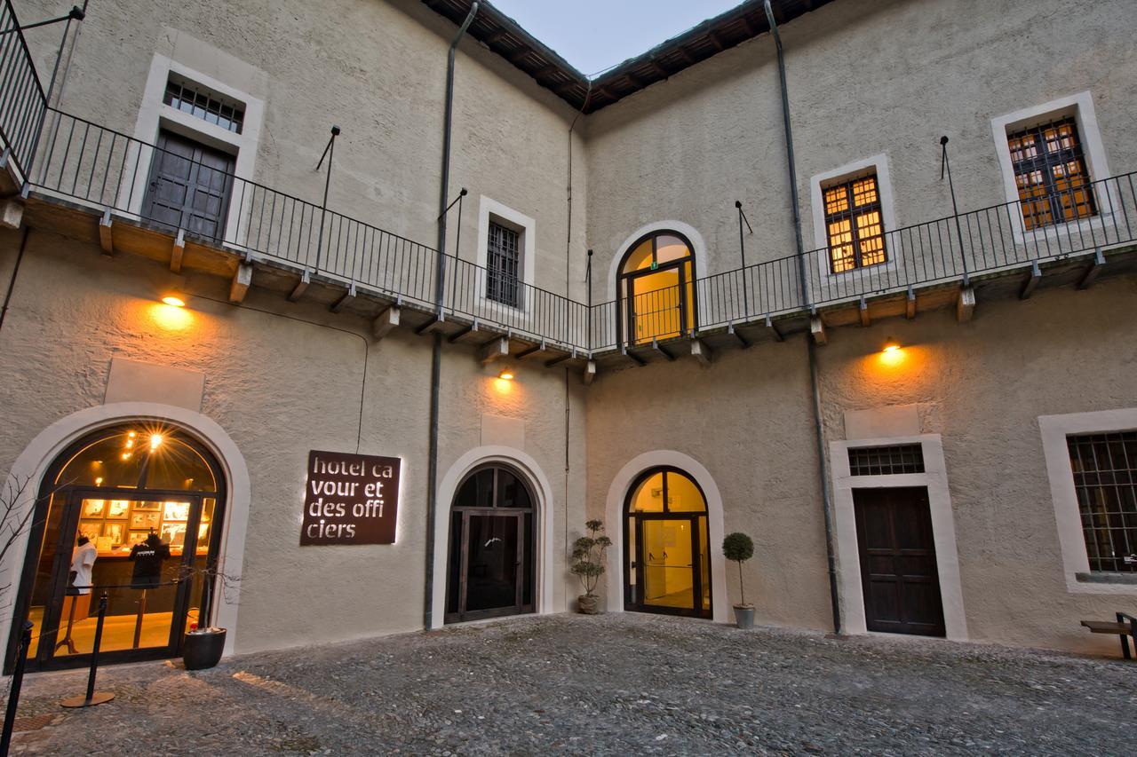 Hotel Cavour Et Des Officiers Bard Exterior photo